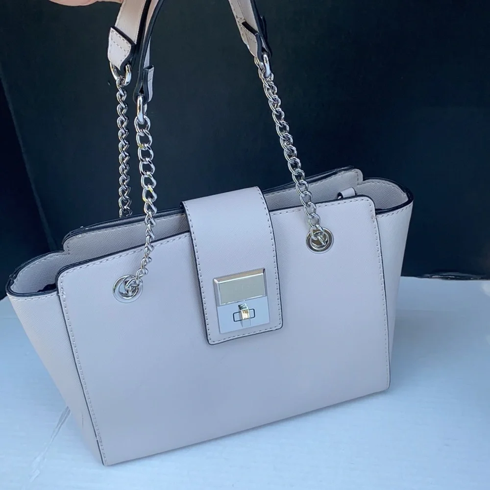 New GUESS Mariacarla Faux-leather Satchel bag